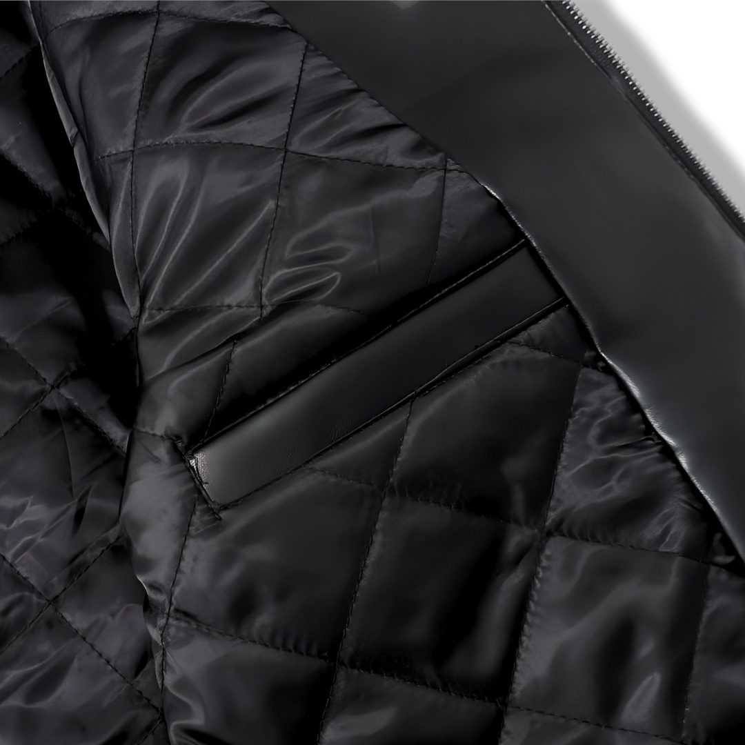 Leather Racing Jacket RedBull