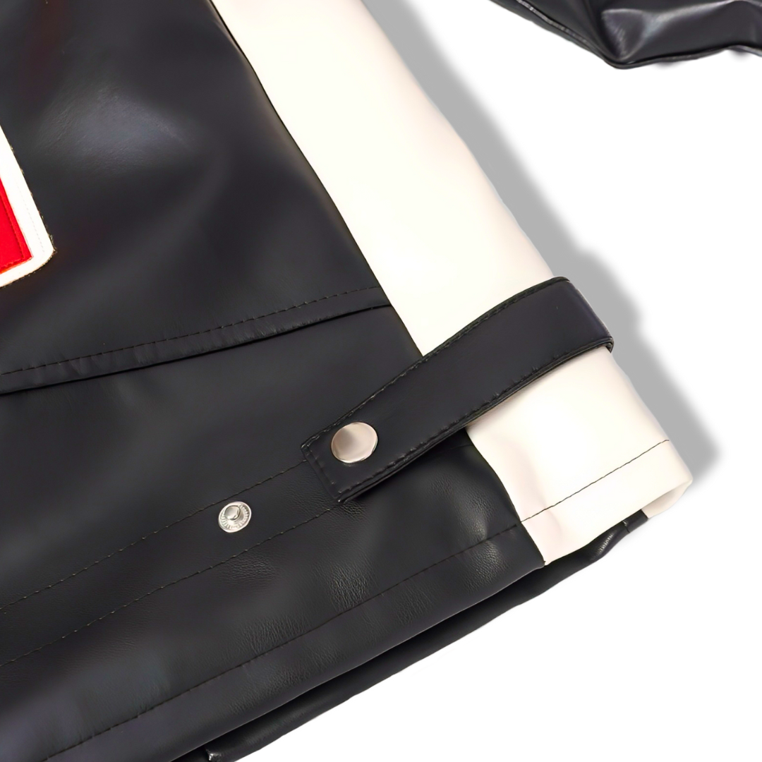 Leather Racing Jacket RedBull