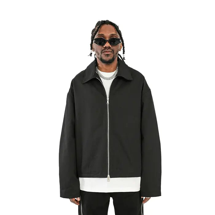 Jacket zip-up wavyvinyl