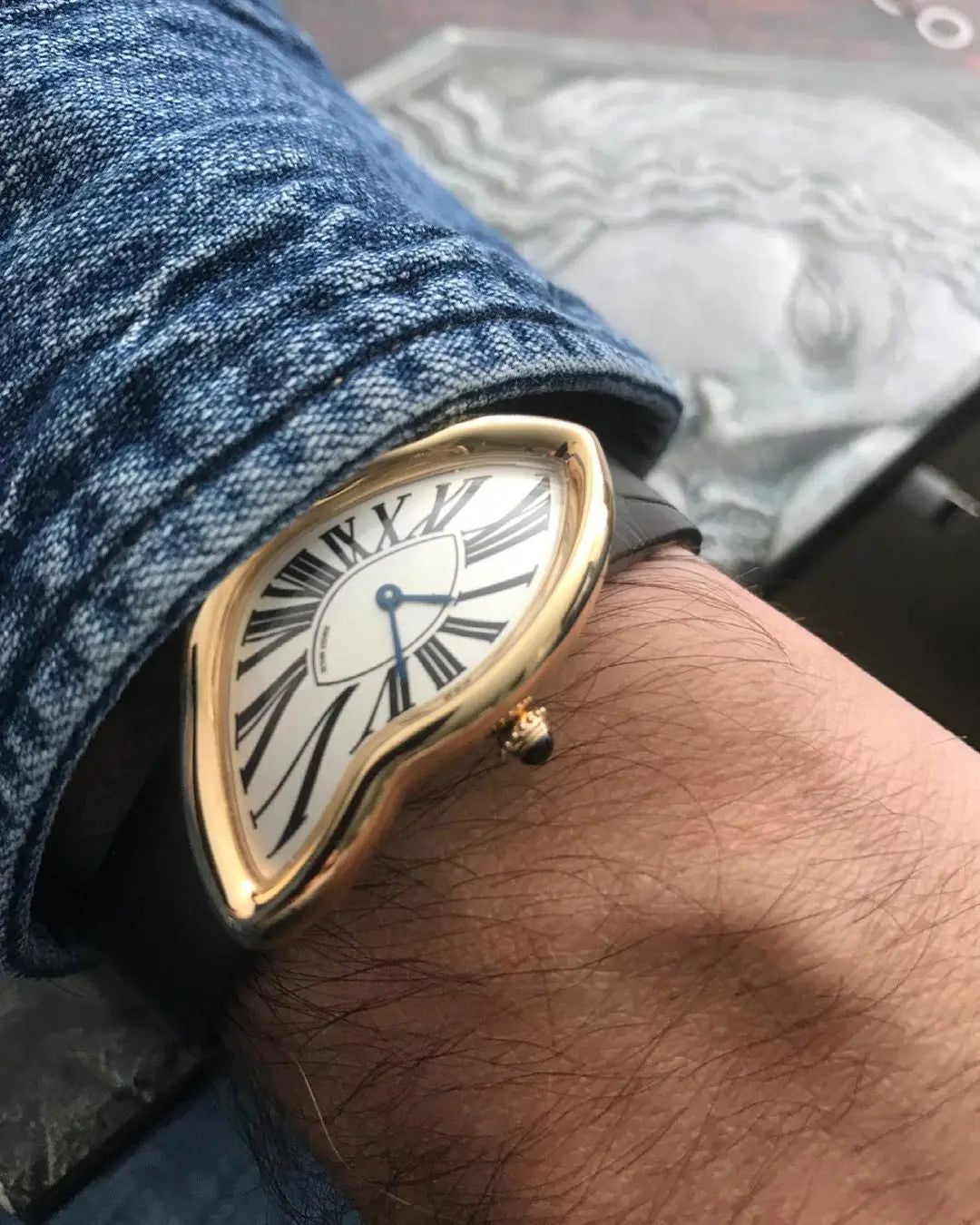 Melting Watch Salvador Dali wavyvinyl