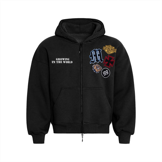 Zip Up Hoodie Boxy World