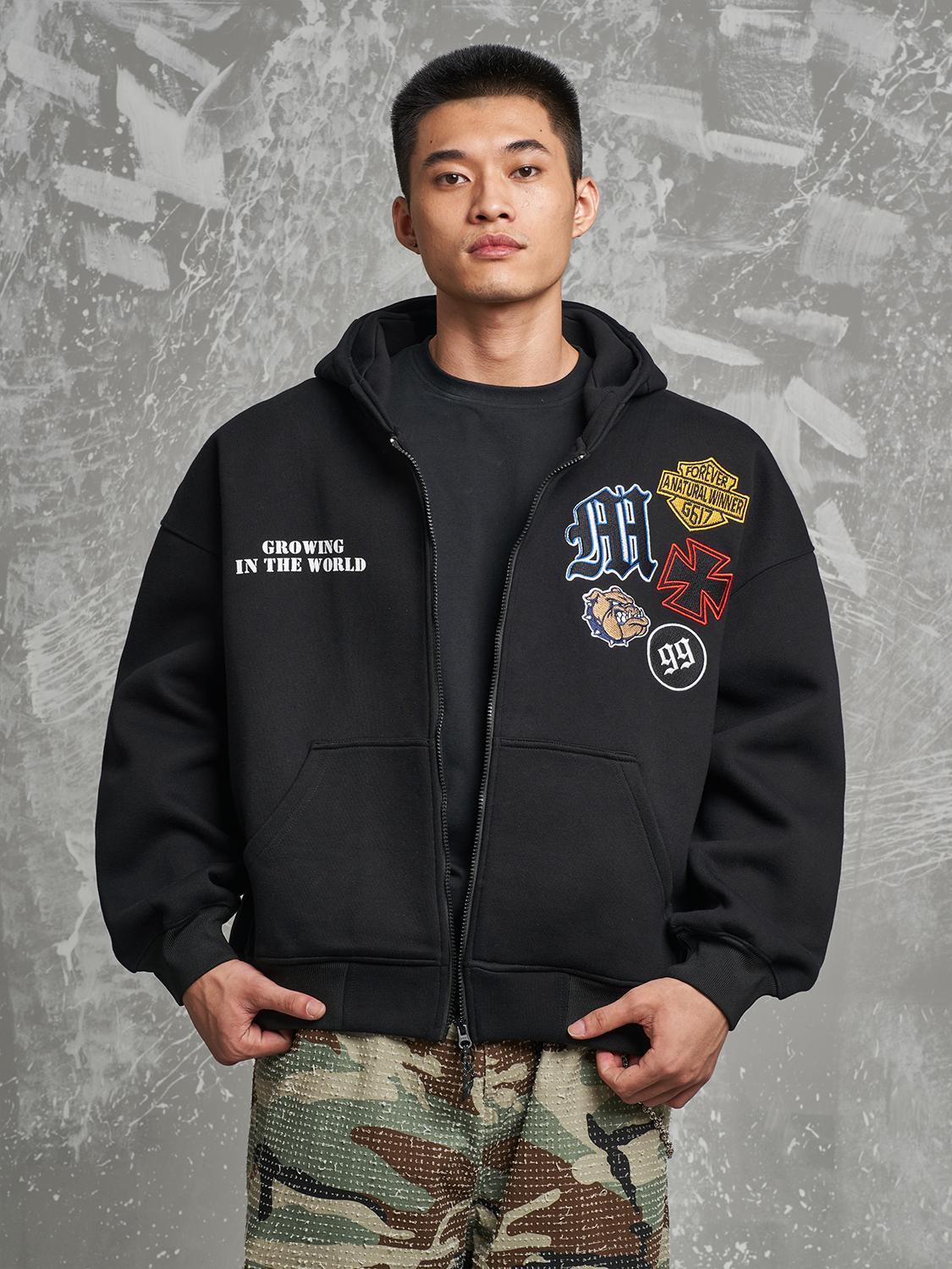 Zip Up Hoodie Boxy World