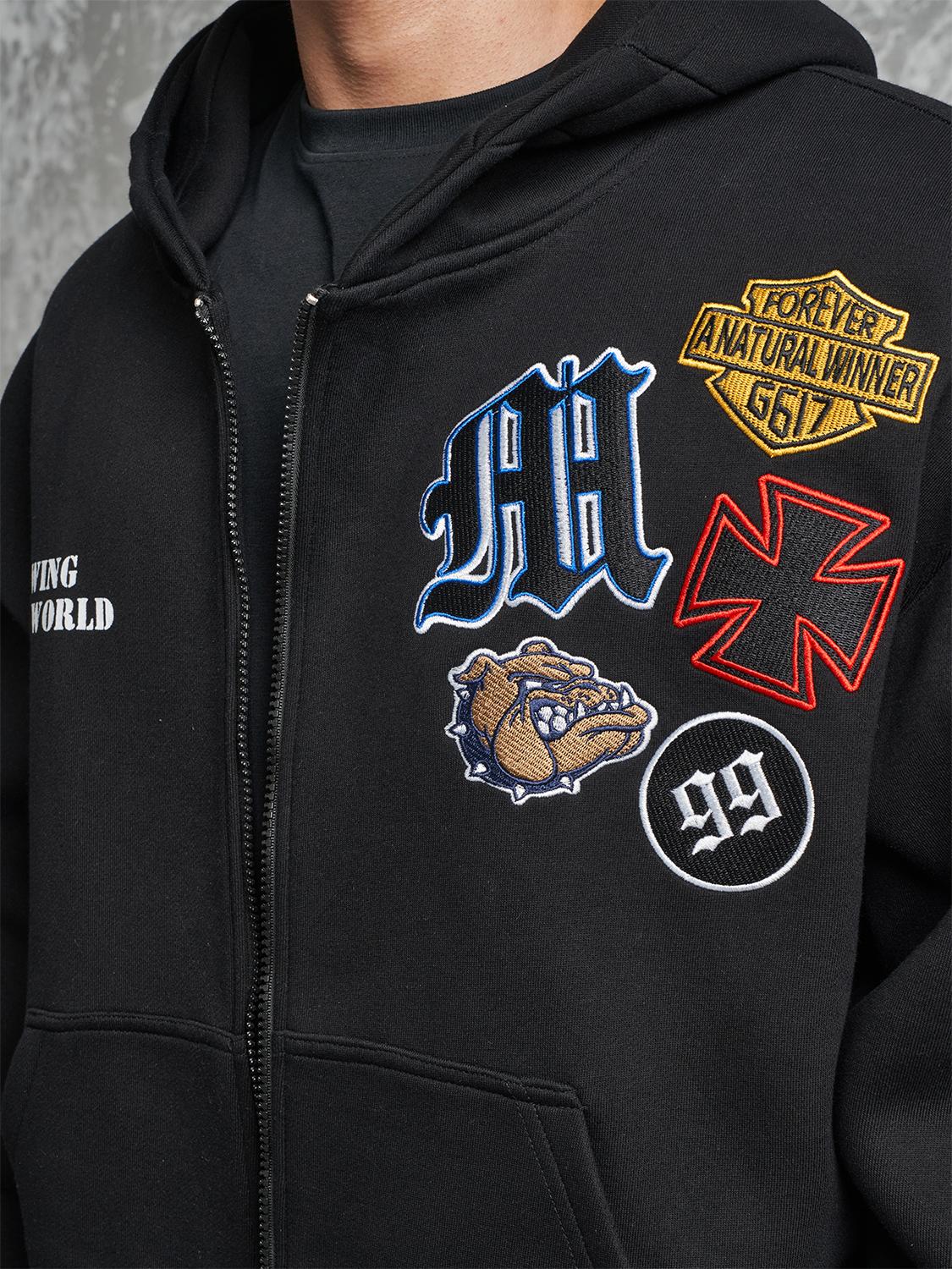 Zip Up Hoodie Boxy World