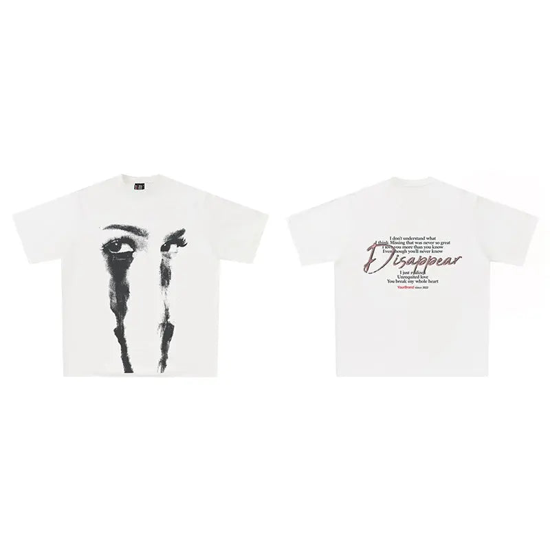 T-shirt Cry wavyvinyl