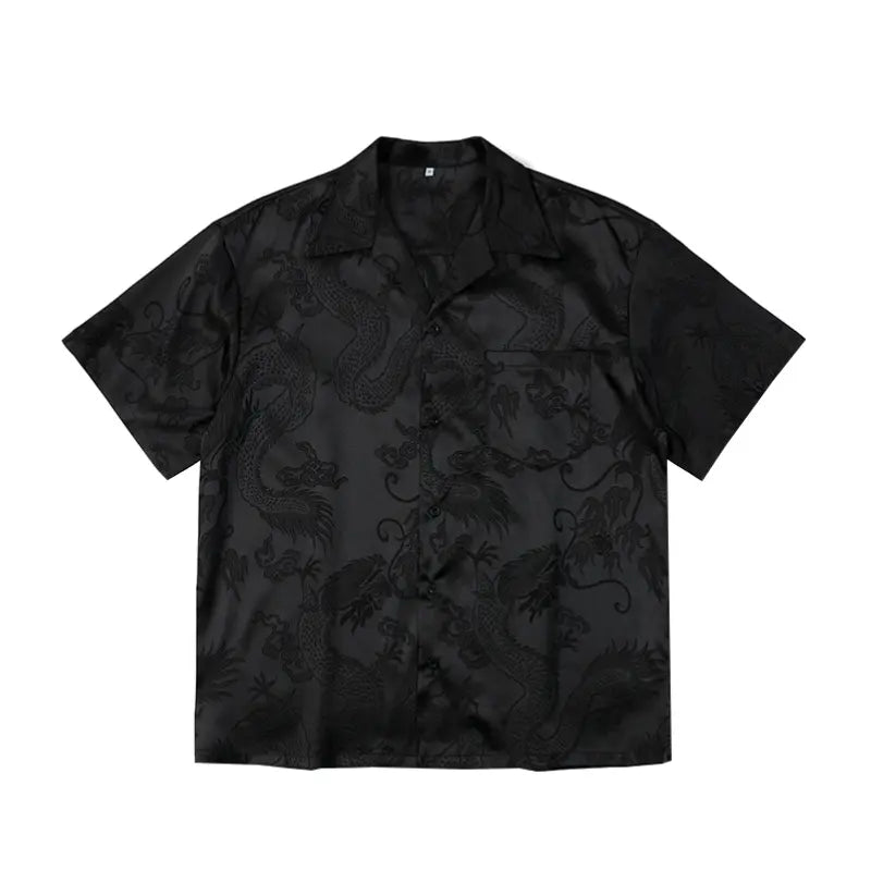 Chemise Dragon Pattern wavyvinyl