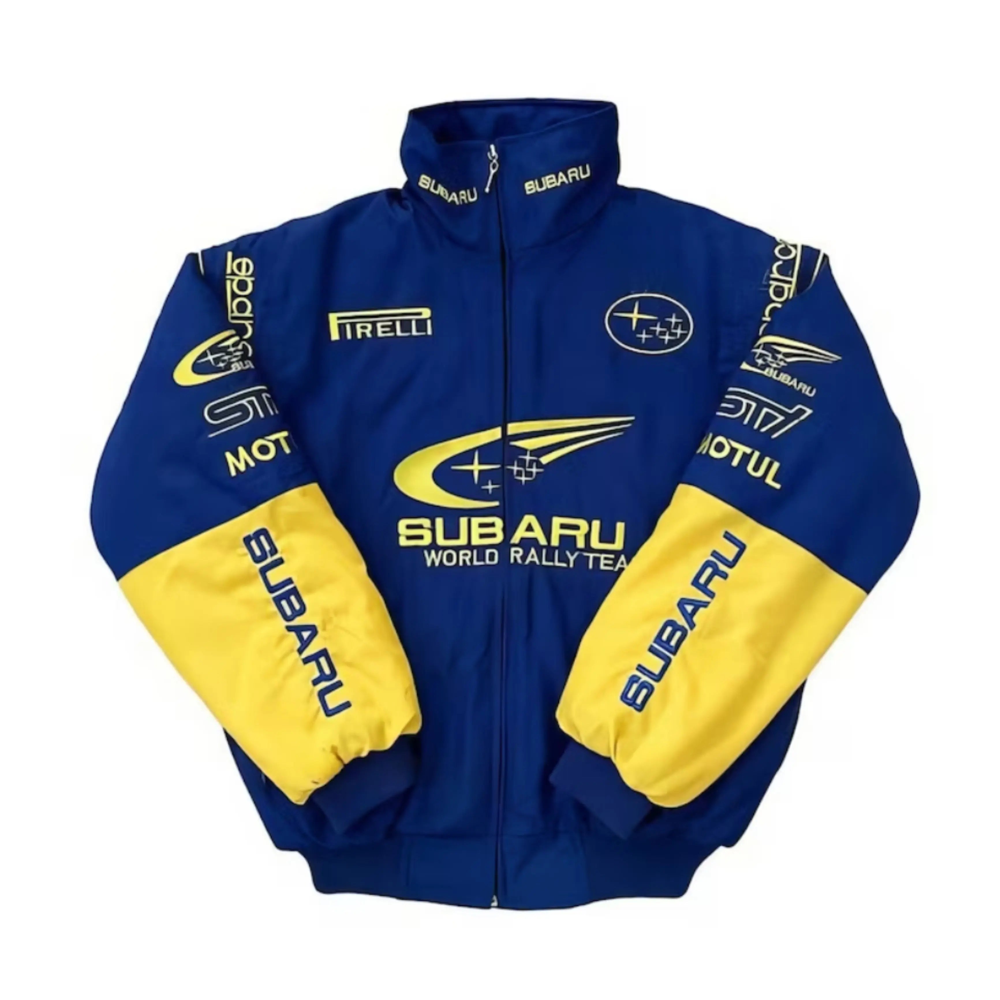 Subaru Rally Racing Jacket Racing Jacket F1 Subaru - une pièce rare et vintage – wavyvinyl