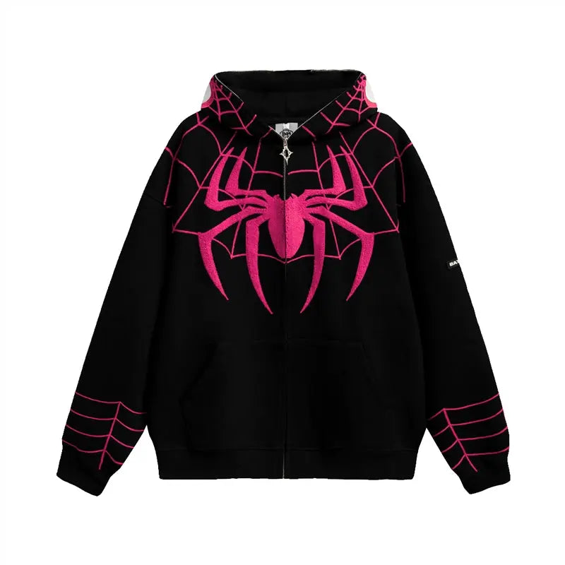 Jacket zip-up Spider wavyvinyl