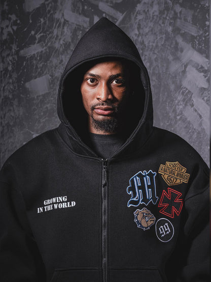 Zip Up Hoodie Boxy World
