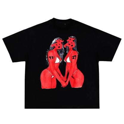 T-shirt Retro wavyvinyl